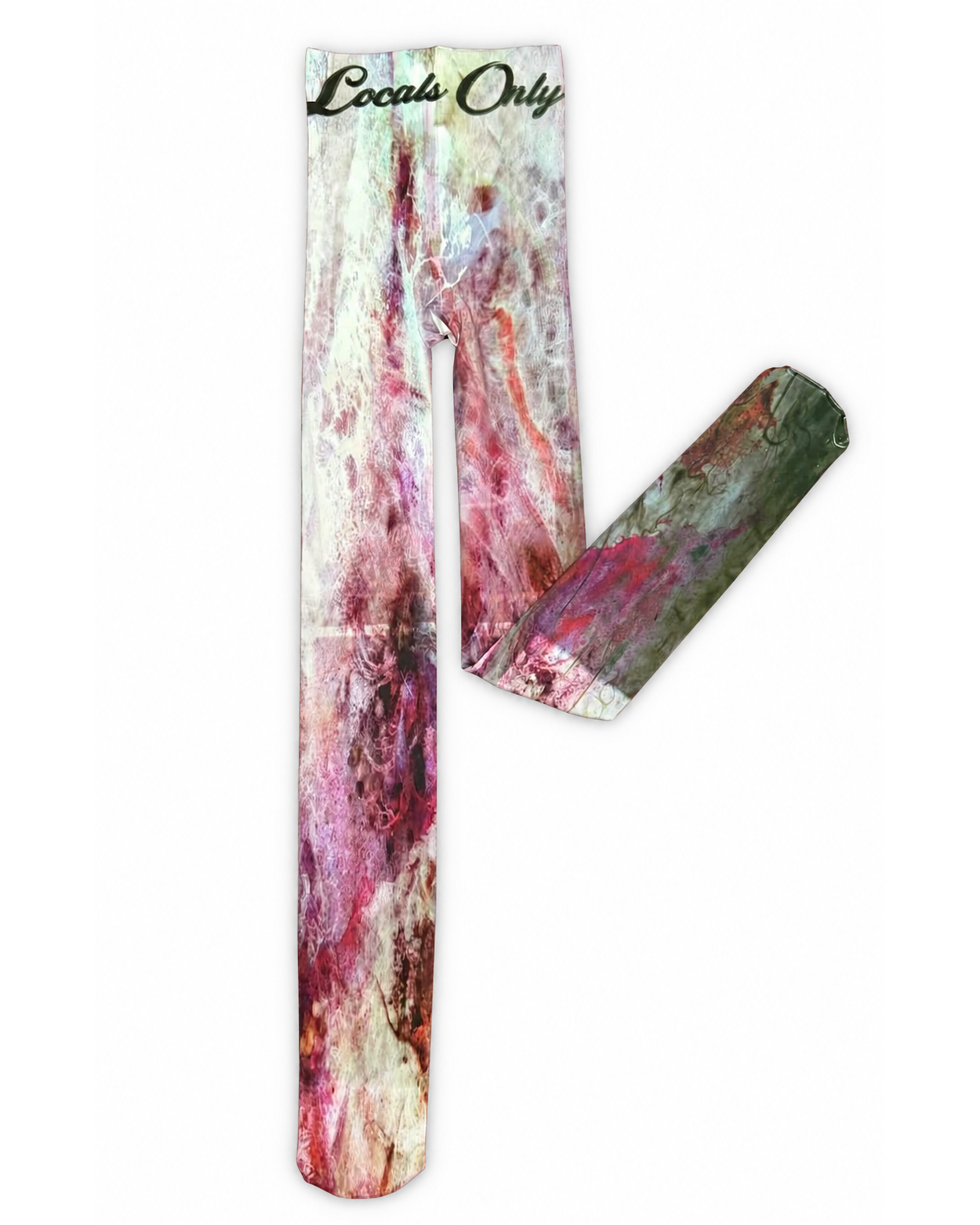 Pale Marbled Tights